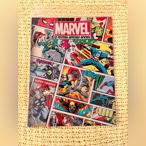 Collectible Marvel Posters - 12 pack